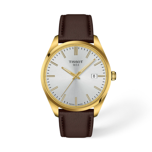 Montre Tissot PR 100 40 mm cadran argentĂ© â Bijouterie Diplomate