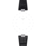 Bracelet Tissot PRX cuir noir, vue 2