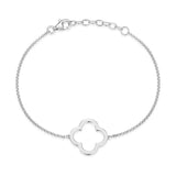 Bracelet Reign motif trèfle en argent 925