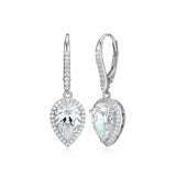 Boucles d’oreilles pendantes zircon Reign en argent 925