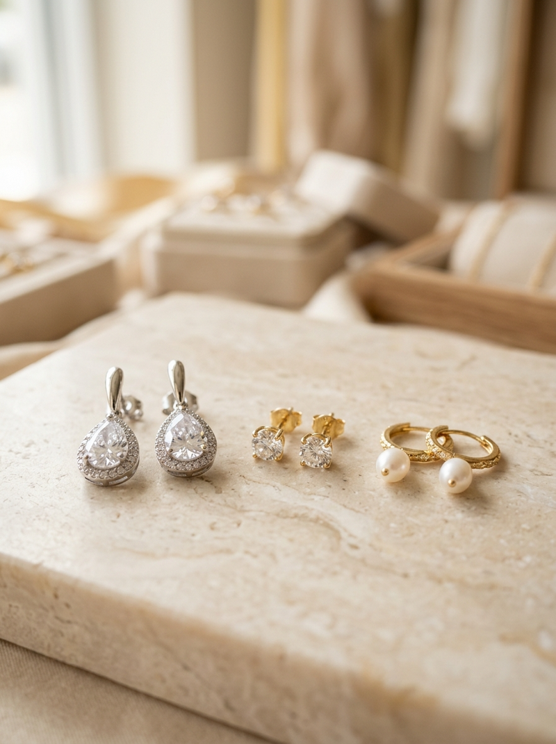 Boucles d'oreilles — Bijouterie Diplomate