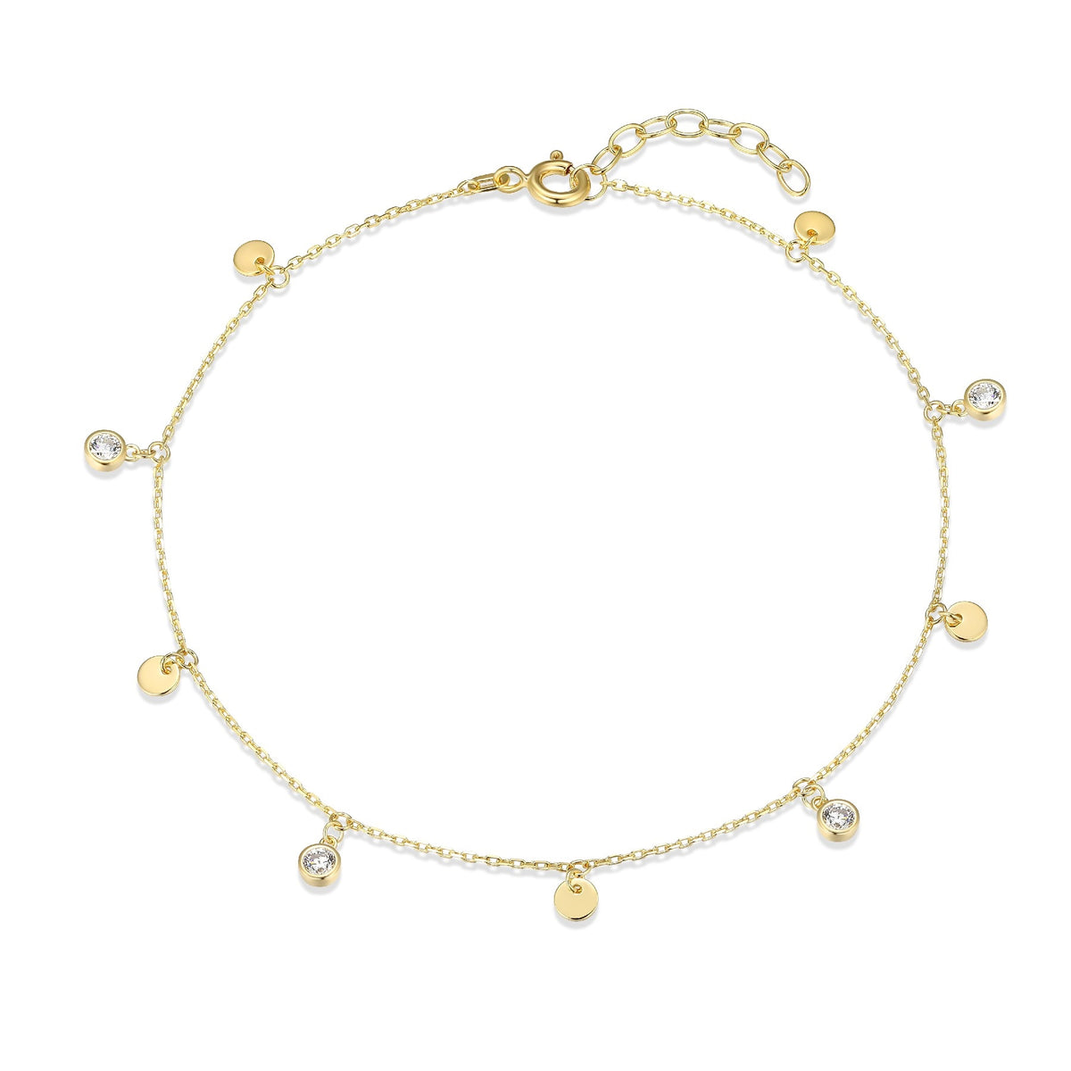 Bracelet Délicat Zircon – Reign Argent 925
