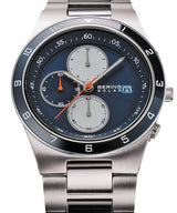 Montre Bering 34440-708 cadran bleu acier