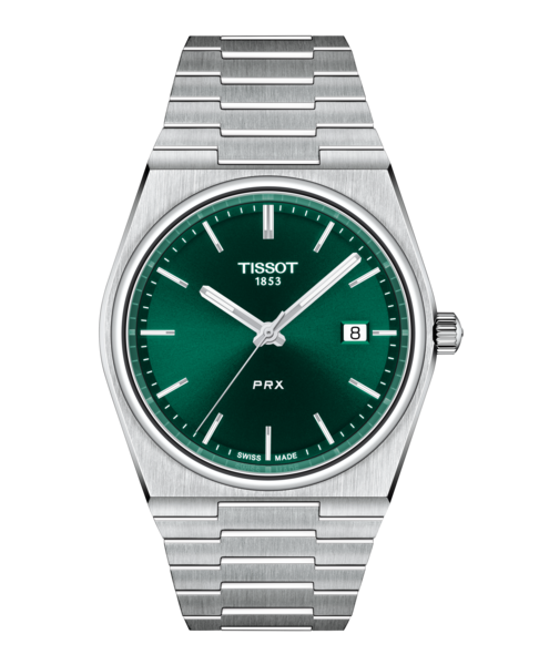 Montre Tissot PRX 40 mm cadran vert