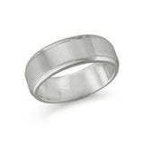Bague Tungstène Fini Poli – Alliance Homme Malo