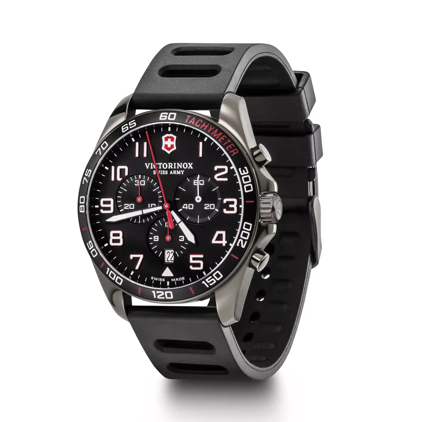 Victorinox Fieldforce Sport Chrono Steel Watch