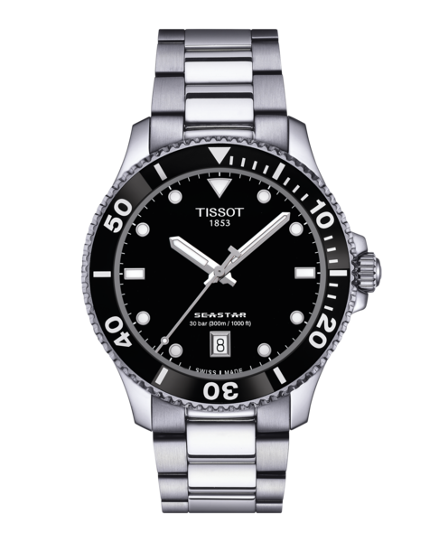 Tissot Seastar 1000 40mm Cadran Blanc