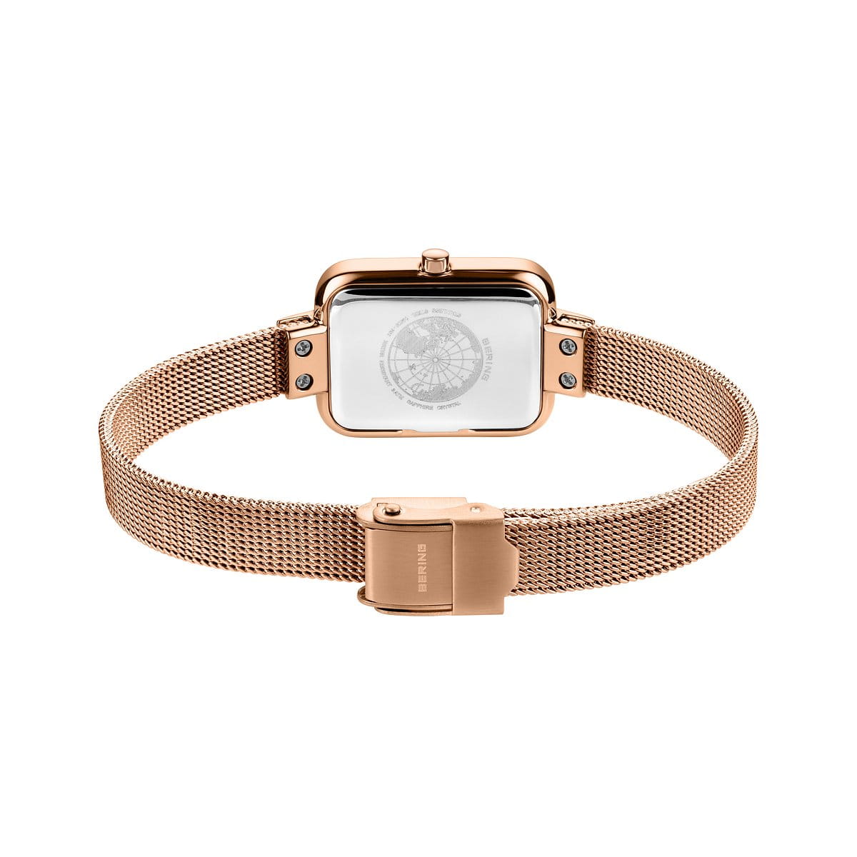 Bering Petite Square 20mm Or Rose