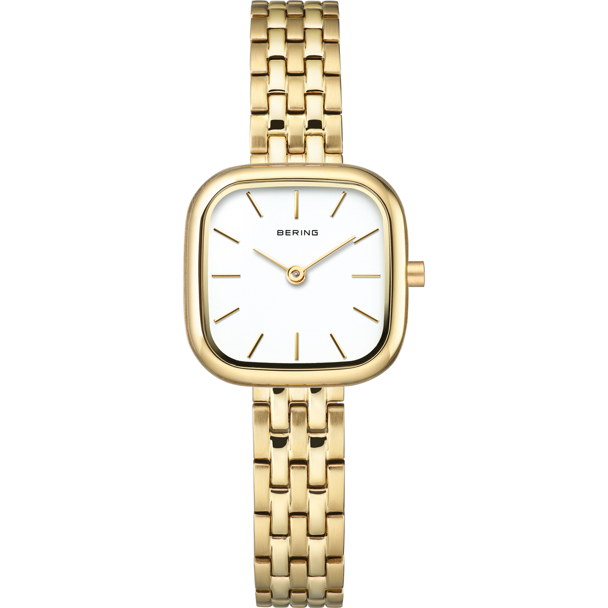 Bering Classic Femme Carrée Dorée