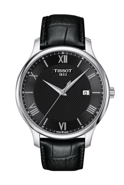Tissot Tradition dark dial