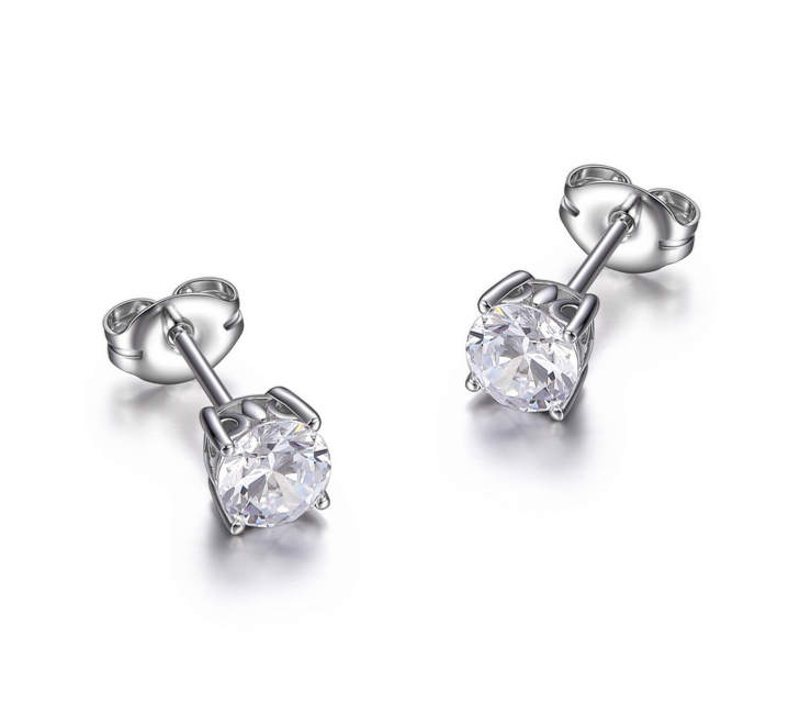 Clous Zircon Classiques – Reign Argent 925