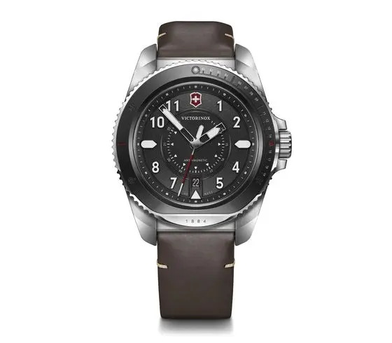 Victorinox Journey 1884 Cadran Noir Cuir