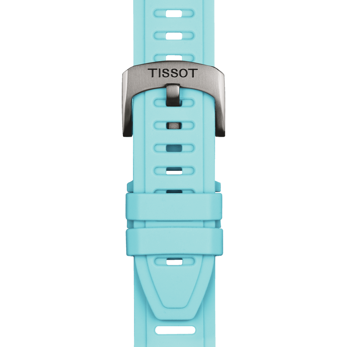 Bracelet Tissot Silicone Bleu Clair 21mm Xs