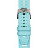 Bracelet Tissot Silicone Bleu Clair 21mm Xs