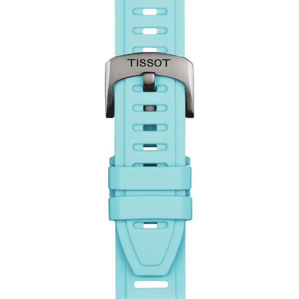 Bracelet Tissot Silicone Bleu Clair 21mm Xs