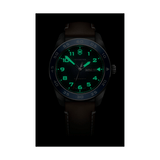 Montre Victorinox Swiss Army 42 mm cadran bleu, aiguilles luminescentes dans le noir