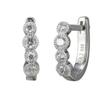 Huggies Milgrain Zircon – Reign Argent 925