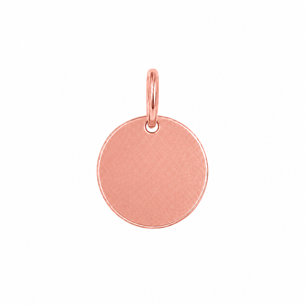 Pendentif Rond Or 10K