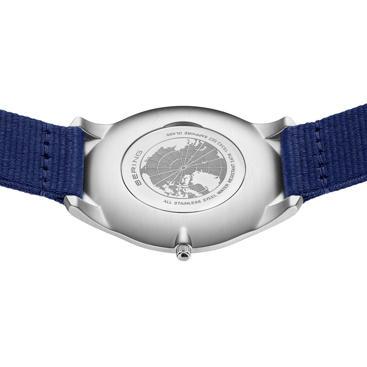 Bering Classic 42mm Acier Poli Brossé