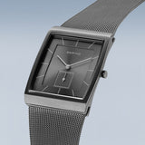 Bering Classic 33mm Acier Bleu