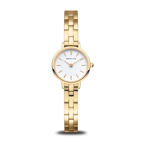 Bering Classic Femme Cadran Blanc Argent 27mm