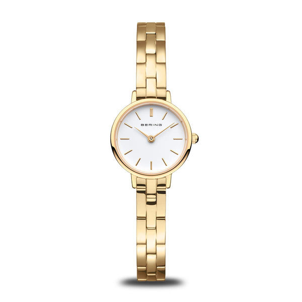 Bering Classic Femme Cadran Blanc Argent 27mm