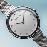 Bering Classic Argent Maille Acier