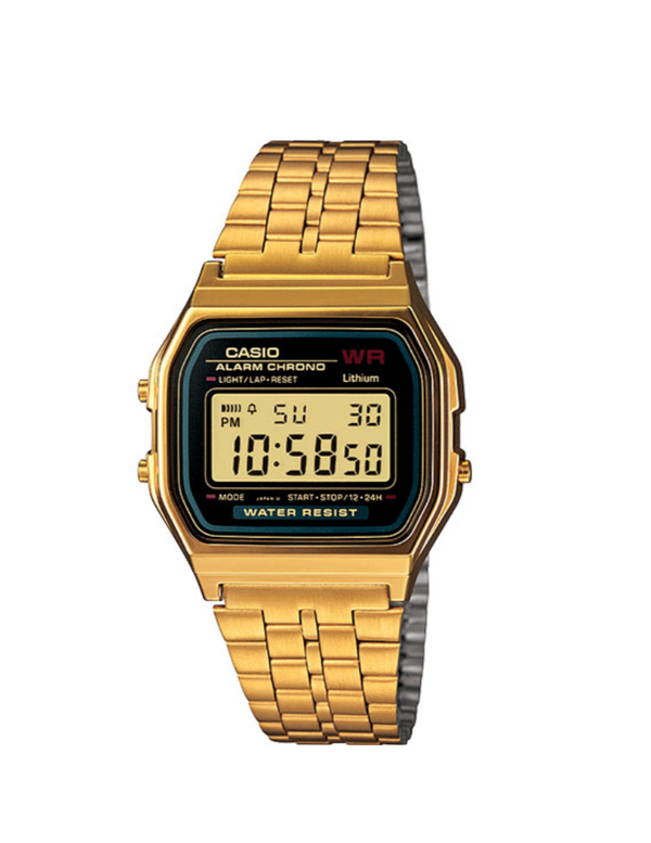 Casio A159WGEA-1AVT Gold Digital Watch