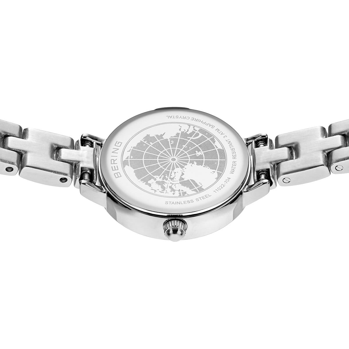 Bering Classic Femme Cadran Blanc Or 27mm