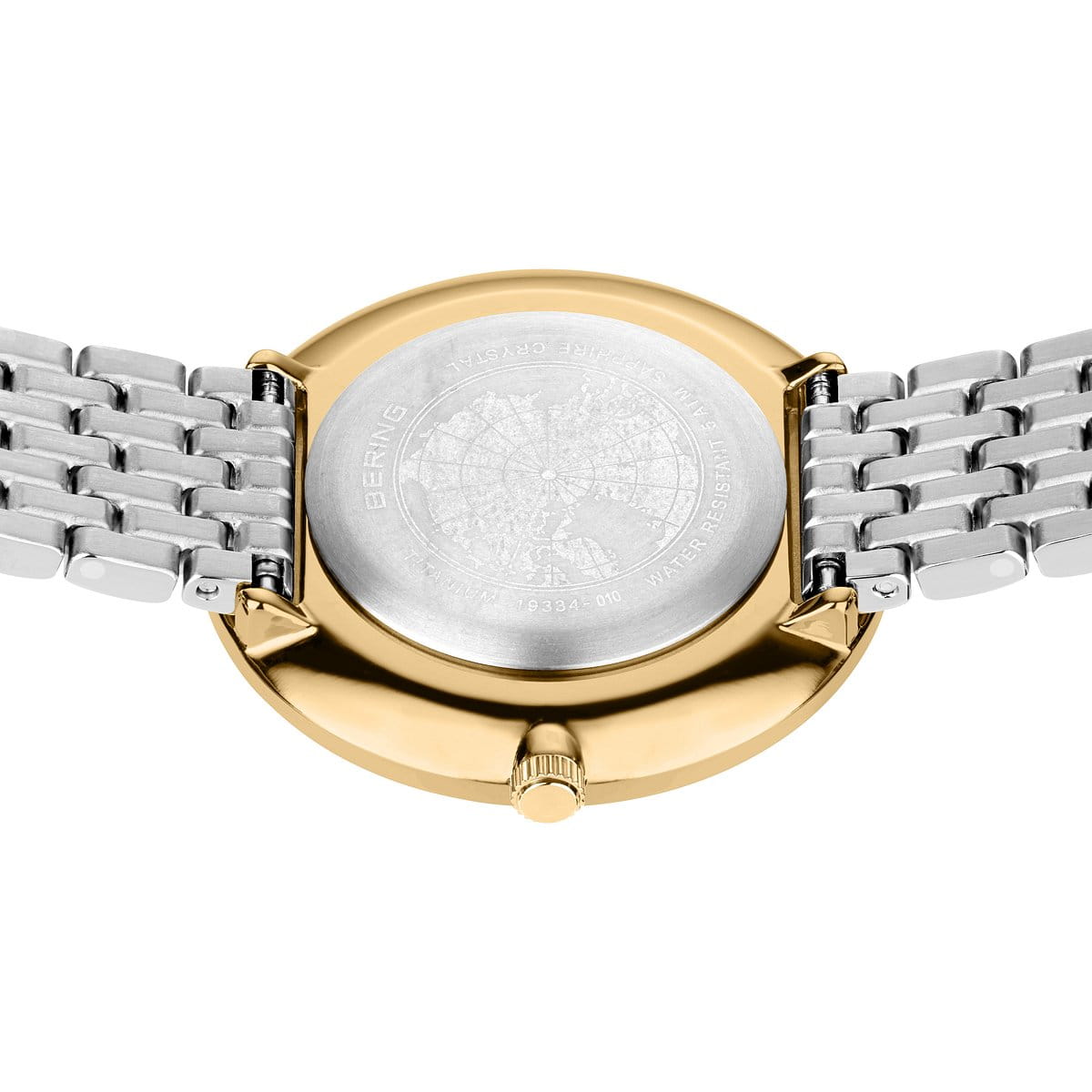 Bering Titanium 34mm Bracelet Blanc