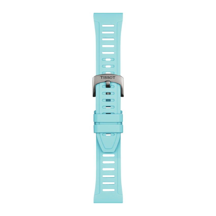 Bracelet Tissot Silicone Bleu Clair 21mm Xs