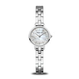 Bering Classic Femme Cadran Blanc Or 27mm