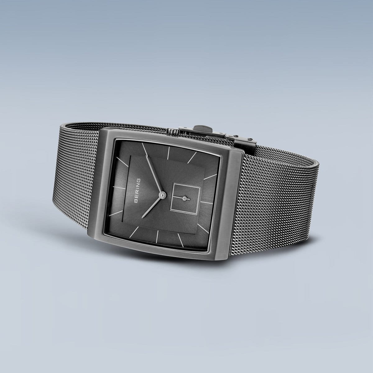 Bering Classic 33mm Acier Bleu