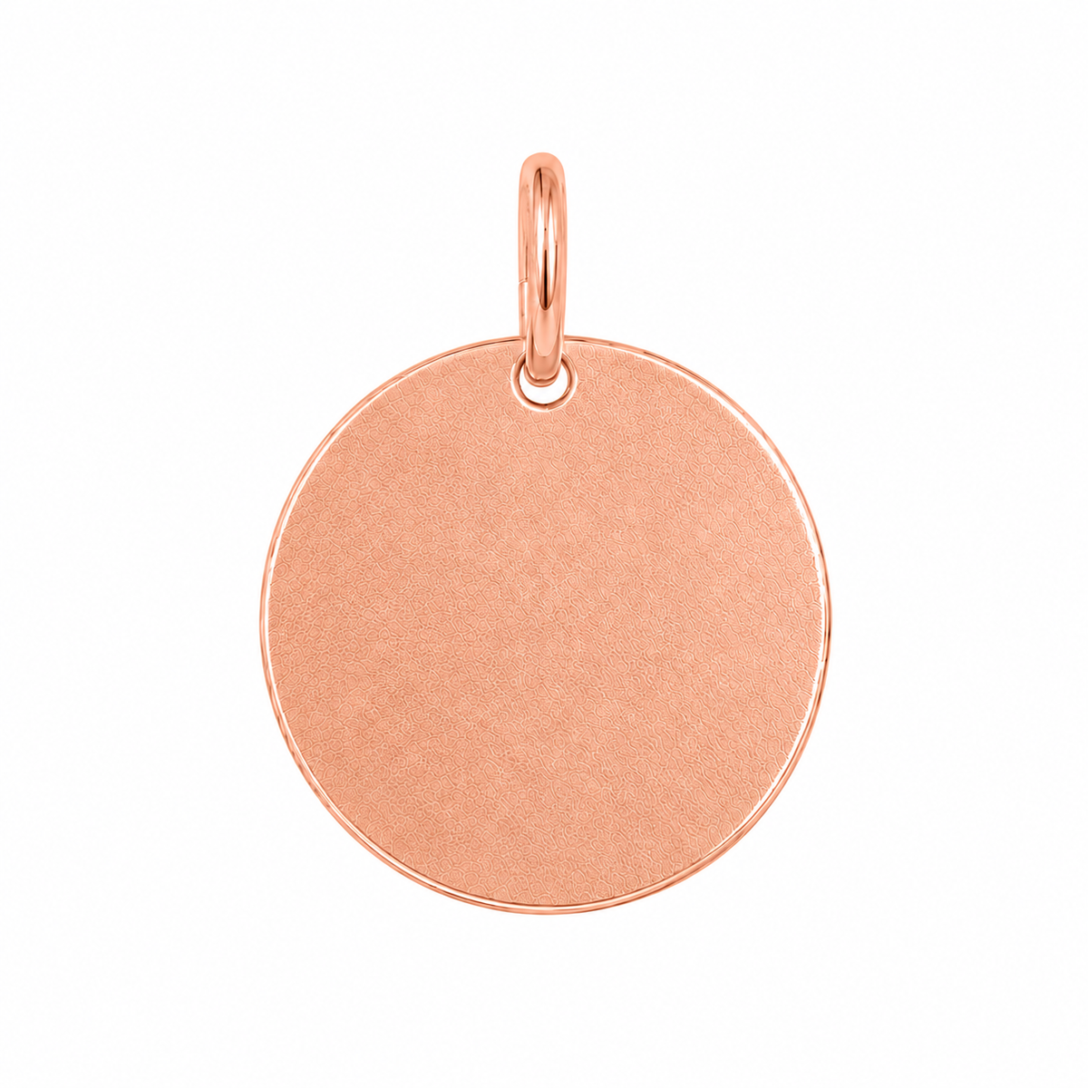 Pendentif Rond Or 10K