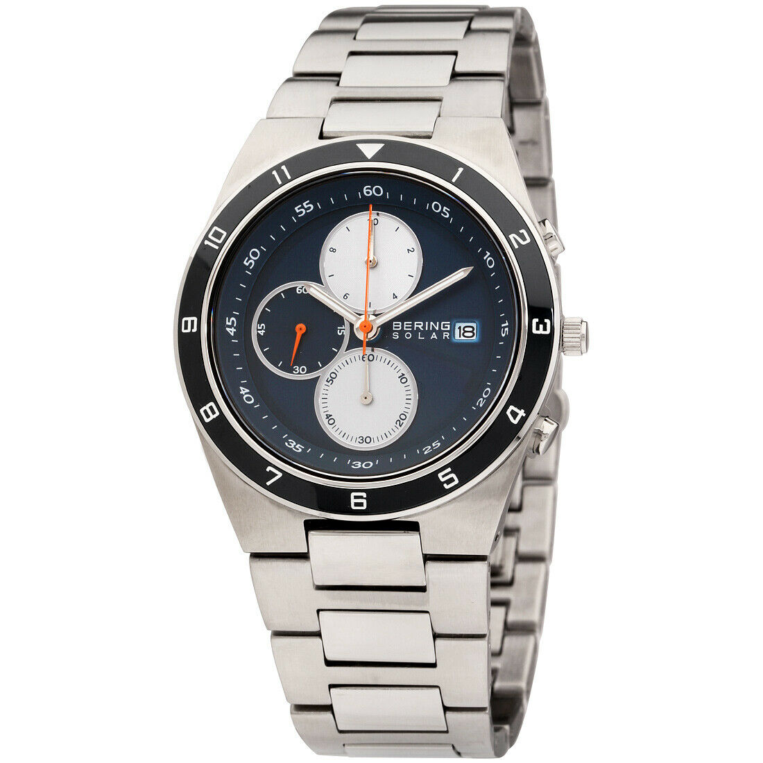 Montre Bering 34440-708 cadran bleu acier