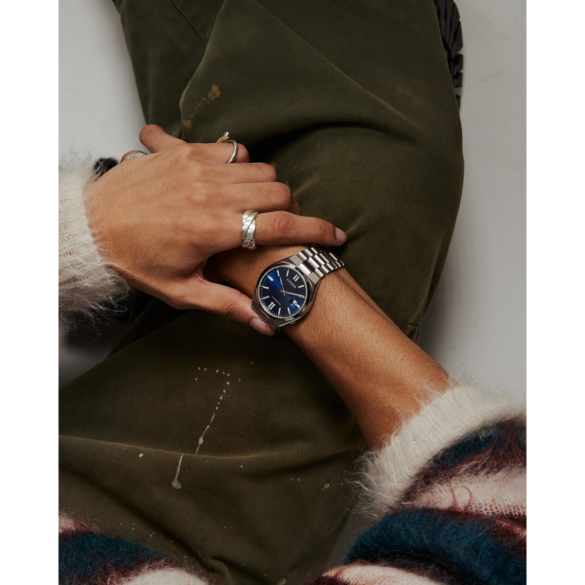 Citizen Tsuyosa 40mm Cadran Bleu