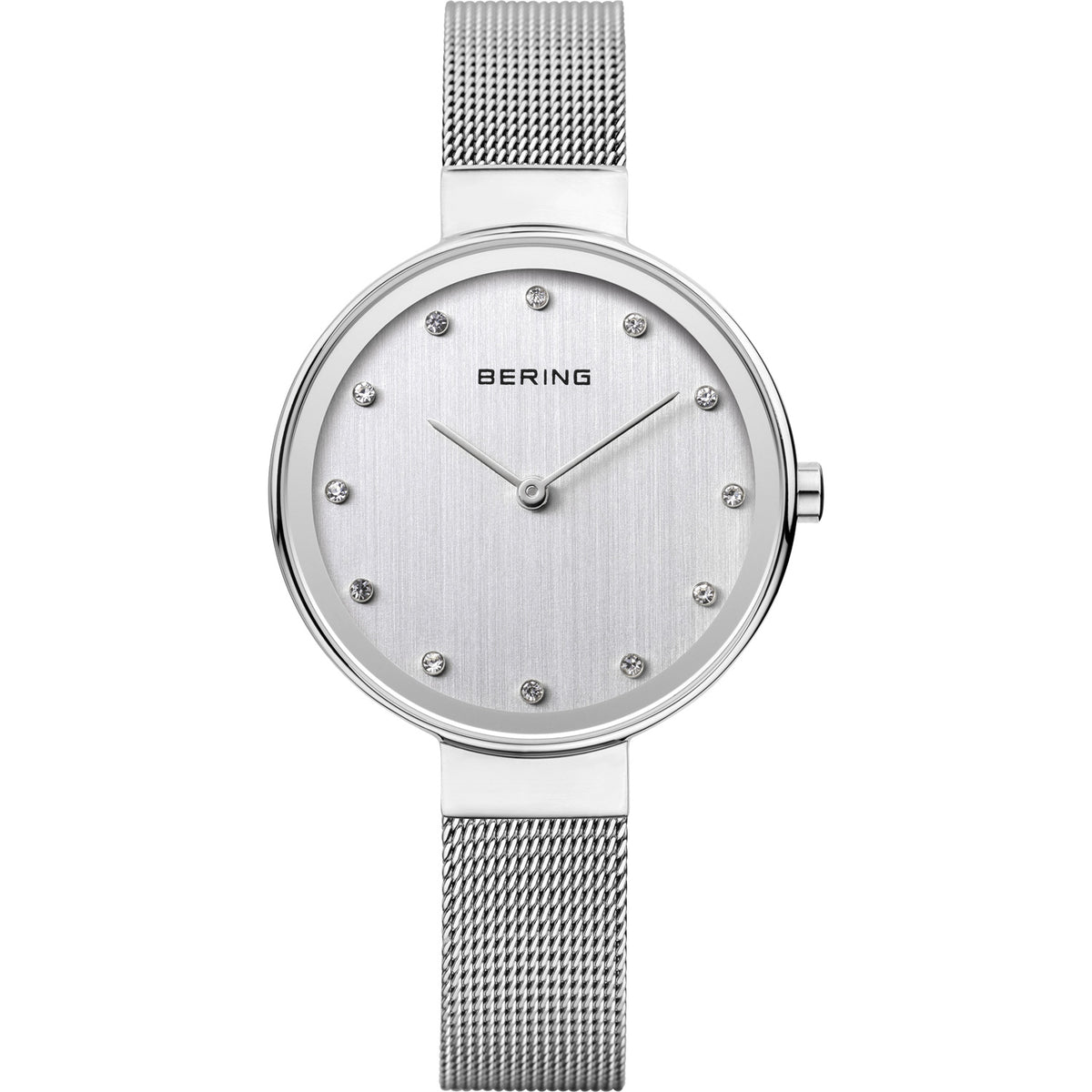 Bering Classic Argent Maille Acier