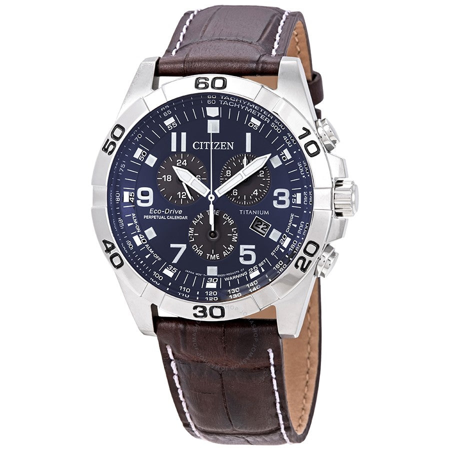Citizen Brycen Brown Leather Watch