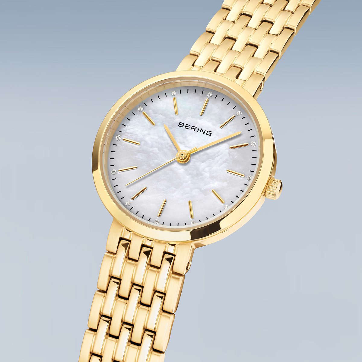 Bering Classic Femme Cadran Doré 26mm