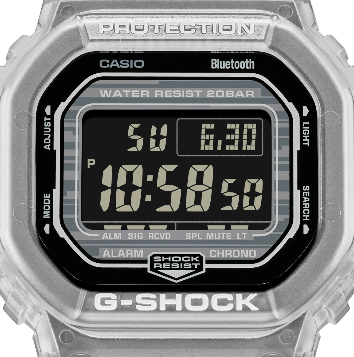 Casio G-SHOCK DWB5600G-7 Blanc
