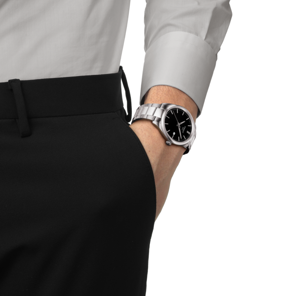 Tissot PR 100 40mm Cadran Argenté