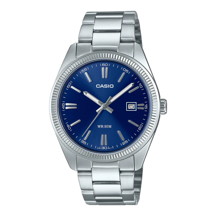 Casio MTP-1302D Cadran Bleu