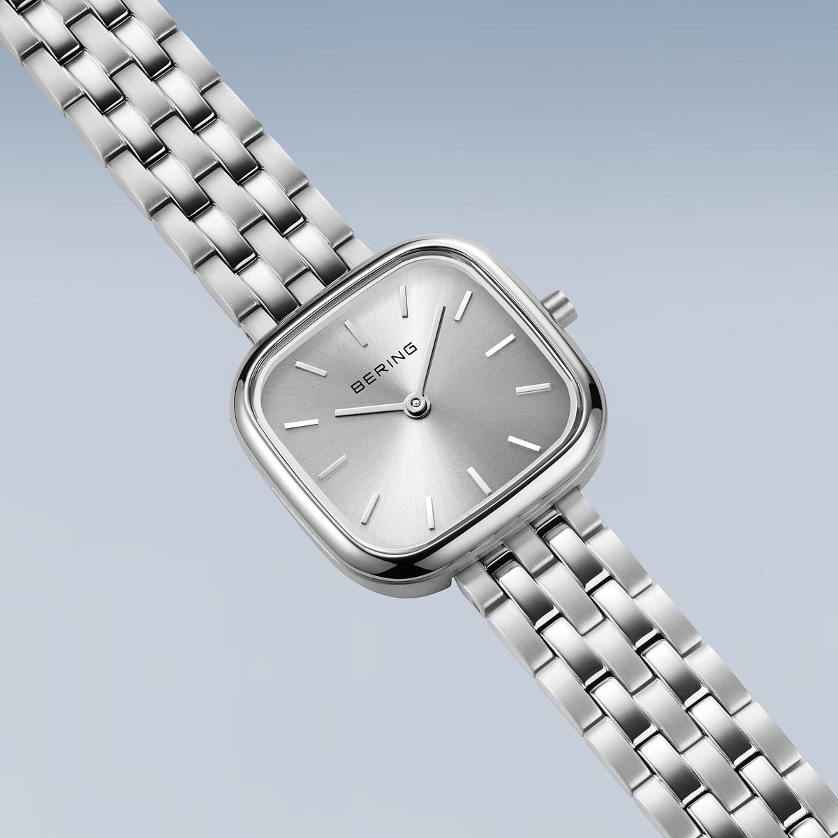 Bering Classic Femme Carrée Cadran Blanc