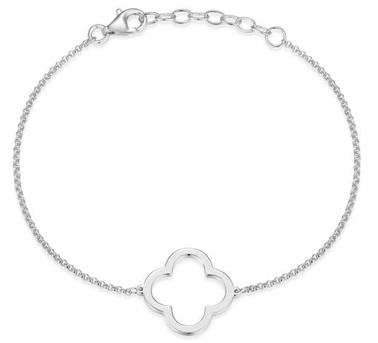 Bracelet Motif Trèfle – Reign Argent 925