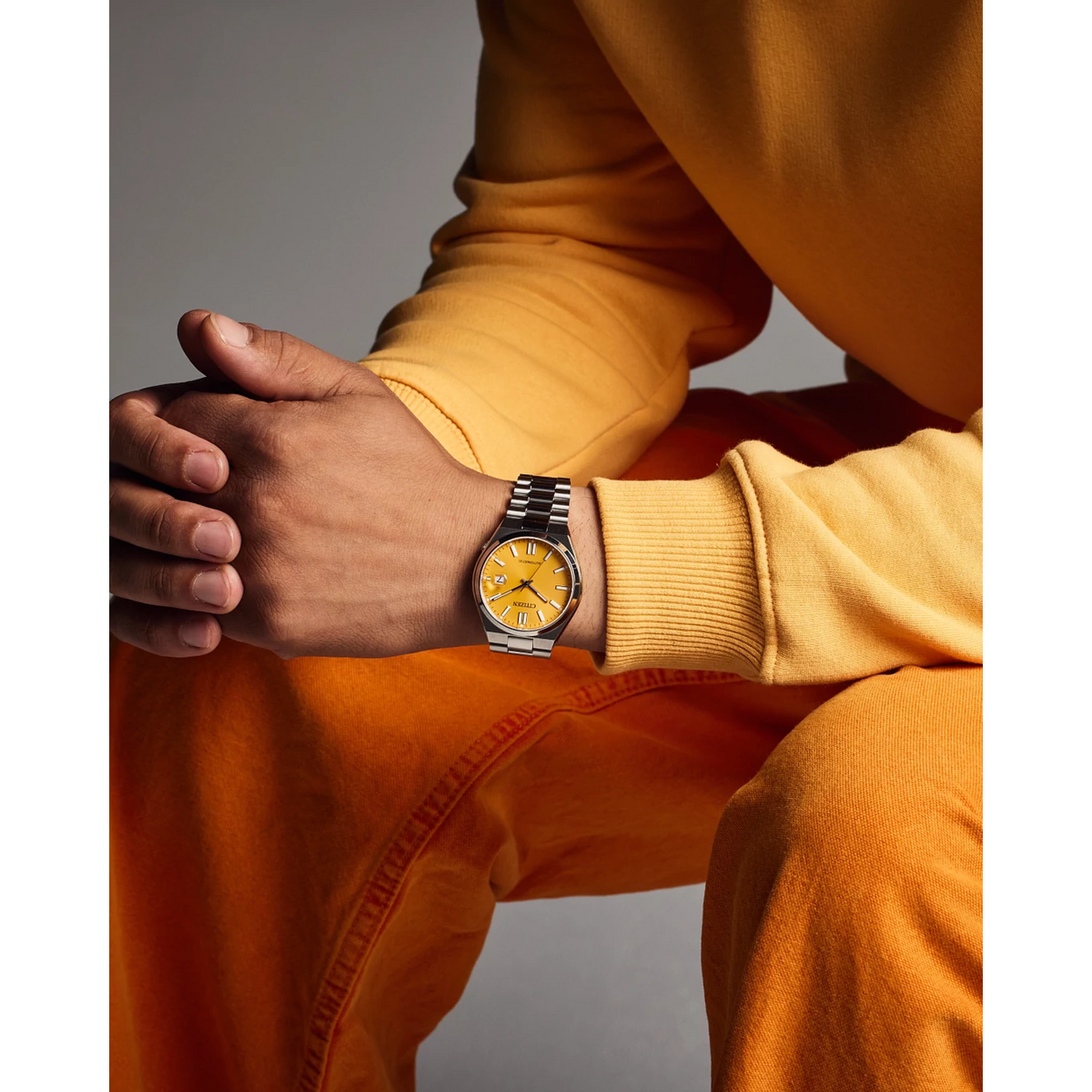Citizen Tsuyosa 40mm Cadran Jaune