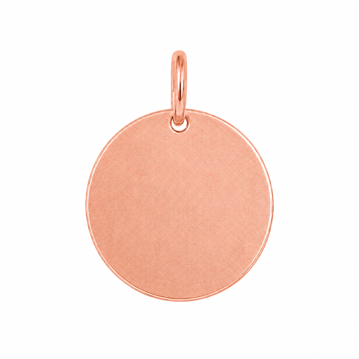Pendentif Rond Or 10K