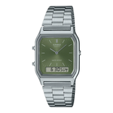 Casio AQ230 Cadran Vert