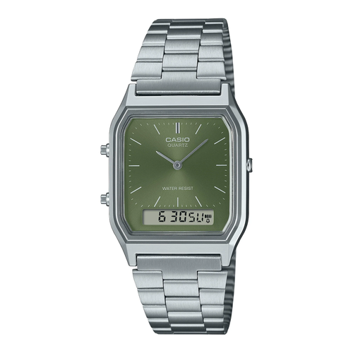 Casio AQ230 Cadran Vert