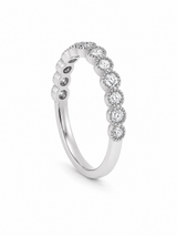 Bague Or Blanc 18K Diamants 0,50ct