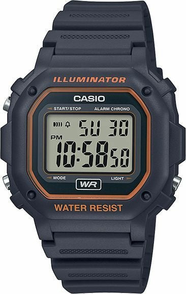 Montre Casio F-108WH-8A2CF digitale grise